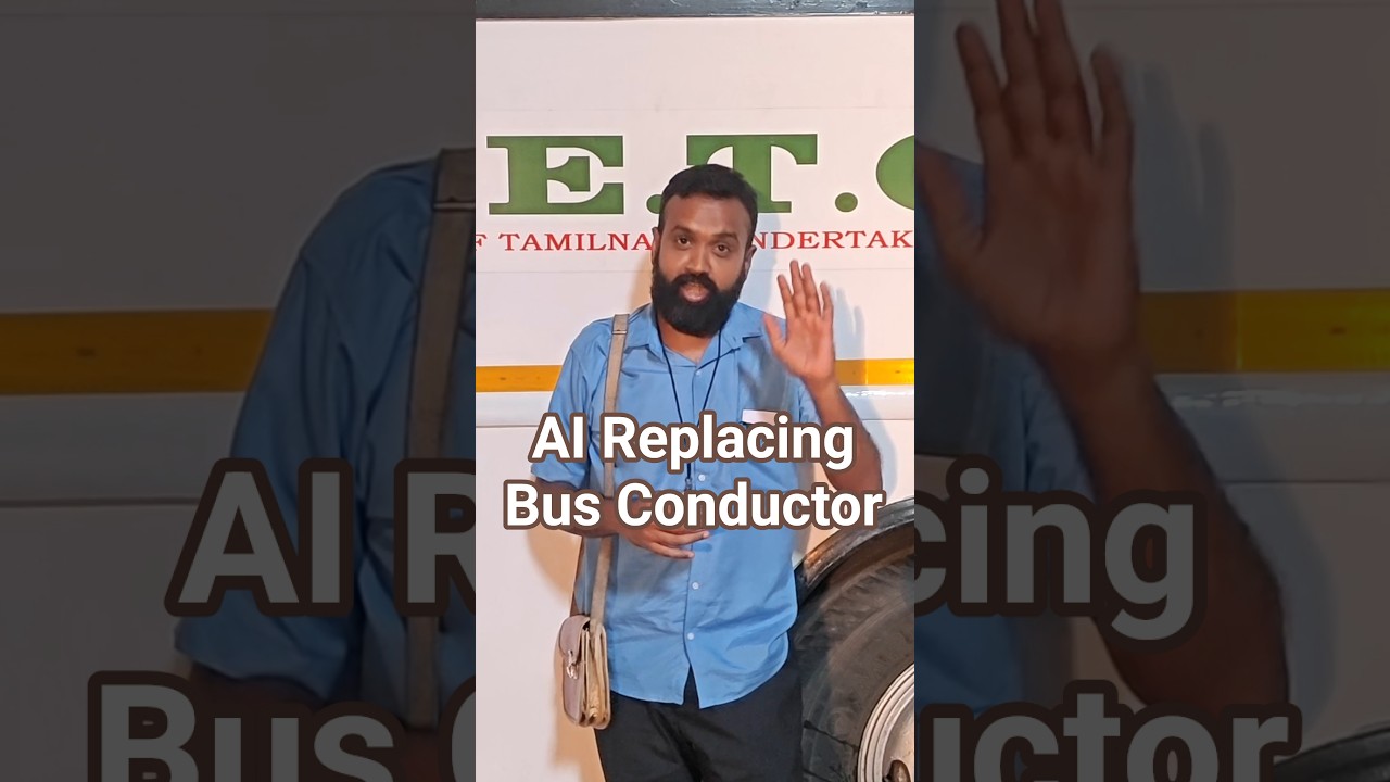 AI என்னைய Replace பண்ண முடியாது - Conductor கொந்தளிப்பு 😅😂 Retired NOT Hurt - Stand-up tix live.