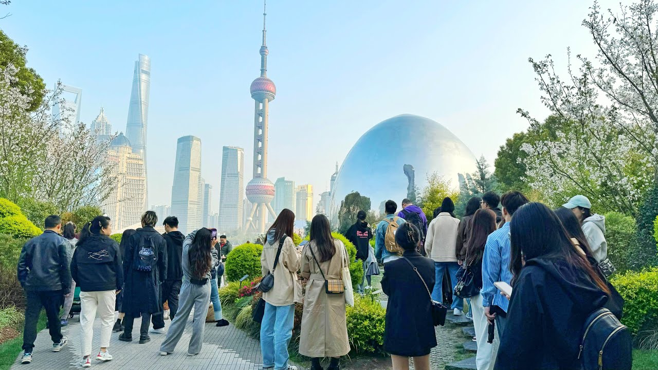 Strolling Through North Bund   Shanghai in Spring: The Most Beautiful in Chinas
