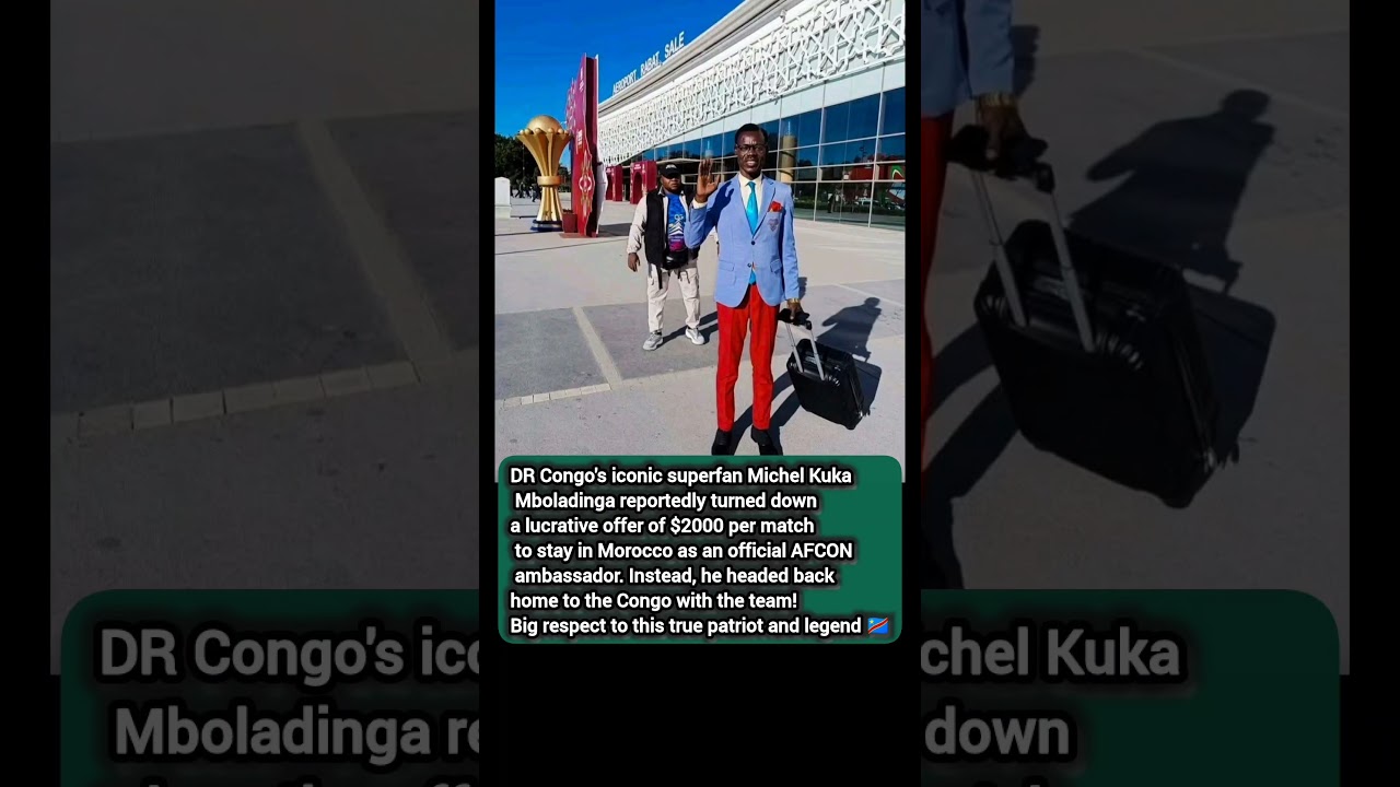 Dr Congo superfan get offer from 