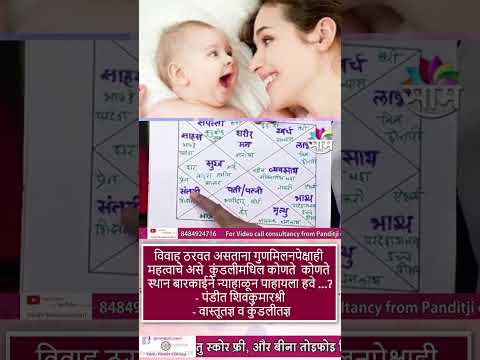 विवाह ठरवत असताना गुणमिलनपेक्षाही महत्वाचे ..