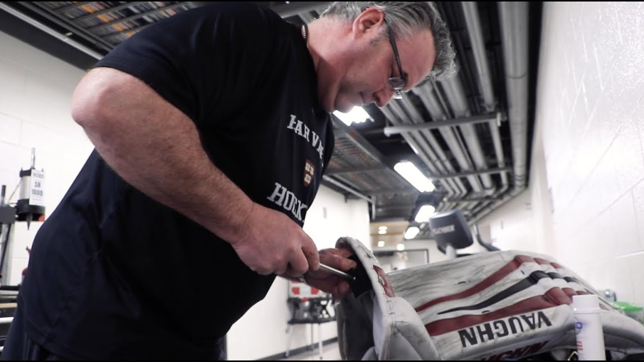 Inside Harvard Hockey Episode 8 Inside the Equipment Room with John