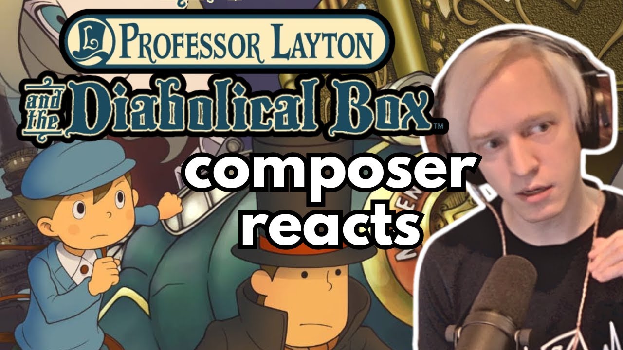 Classical Pianist & Composer reacts: Folsense (live) from Professor Layton & the Diabolical Box