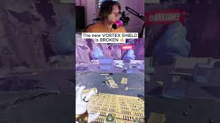 THE NEW VORTEX SHIELD IS BROKEN 😁  #apex #apexlegends #apexlegendsclips #apexclips