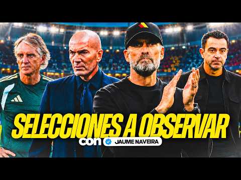 7 SELECCIONES A SEGUIR DE AQUÍ A LA EUROCOPA