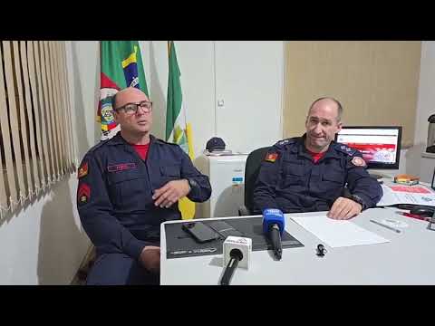 Corpo de Bombeiros falam sobre buscas a homem desaparecido em Veranópolis