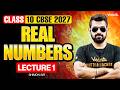 Real Numbers | Lecture 1 | Class 10 Maths | CBSE 2027 🔥 Shimon Sir