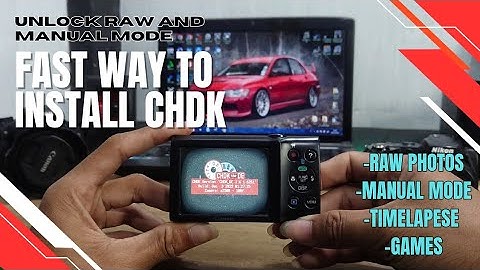 Cara install CHDK di kamera digicam Canon. Simple ways to install CHDK on Canon pocket camera