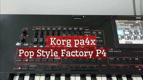 Korg pa4x - Pop Styles - Live Record | Part 4