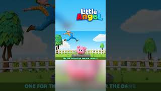 Run Sheep Run! 🐏 Little Angel Classic Nursery Rhymes #kids #shorts