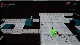 Rule The World: 2 Players Procedural 3D SideScroller
