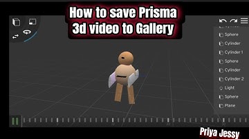 𝙃𝙤𝙬 𝙩𝙤 𝙨𝙖𝙫𝙚 𝙋𝙧𝙞𝙨𝙢𝙖 3𝘿 𝙑𝙞𝙙𝙚𝙤 𝙞𝙣 𝙂𝙖𝙡𝙡𝙚𝙧𝙮 |  𝙋𝙧𝙞𝙨𝙢𝙖 3𝙙