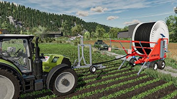 Irrigation System Irrifrance Optima Water Reel | Farming Simulator 22