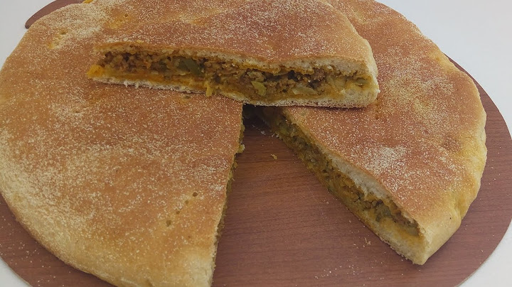 خبزة معمرة في الفرن سهلة وشهية جدآآآ/شهيوات رمضان