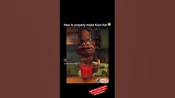 Thumbnail of How to make koolaid properly #funny #funnyshorts #fypシ #funnyvideo #comedy #comedyvideos #pjs
