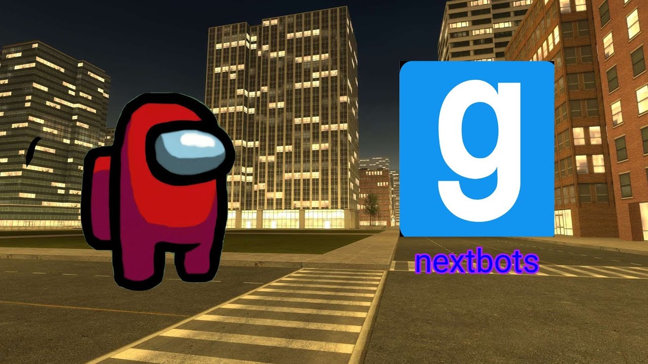 Я убежал от всех некстботов в Garrys Mod!!! - YouTube