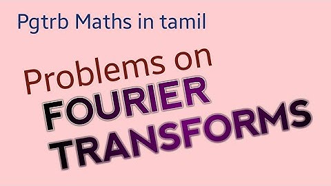 FourierTransforms#(Problems)#Fourier SineTransform#FourierCosineTransform