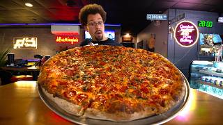 28 Minutes to Finish This UNDEFEATED Pizza Challenge @basketlockerball