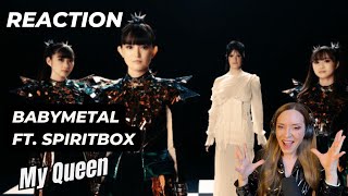Reaction to BABYMETAL x Spiritbox | My Queen | Checkmate or Stalemate?