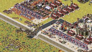 Yuri's Revenge Red Alert 2 Big 1 vs 7 Hills Defence Very Strong Extra Hard AI
