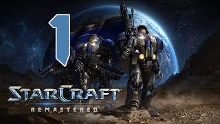 Прохождение StarCraft: Remastered #1 Обучение: вводный курс Пустошь Эпизод I: Терраны