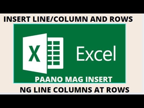 Video: Paano ko pagsasamahin ang isang column na may maraming row?