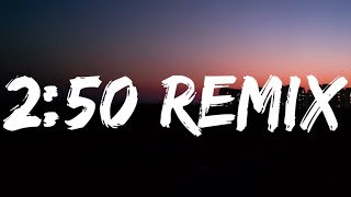 MYA, TINI & DUKI - 2:50 Remix (Letra/Lyrics)