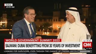 Celebrity Interview with CNN |  World Government Summit 2023 Net Worth