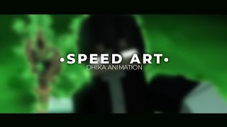 Speed Art Minecraft Render || Dhika Animation
