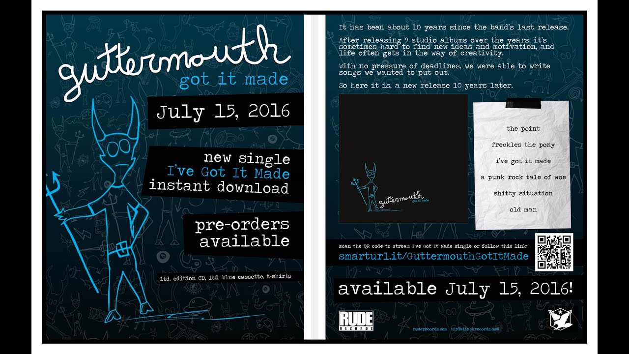 Bird Attack Presents: Guttermouth, Dutch Nuggets, Class of 86 & Swill