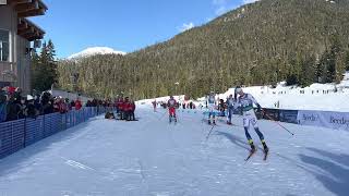 Whistler 2023 U20 Sprint Men's Finish