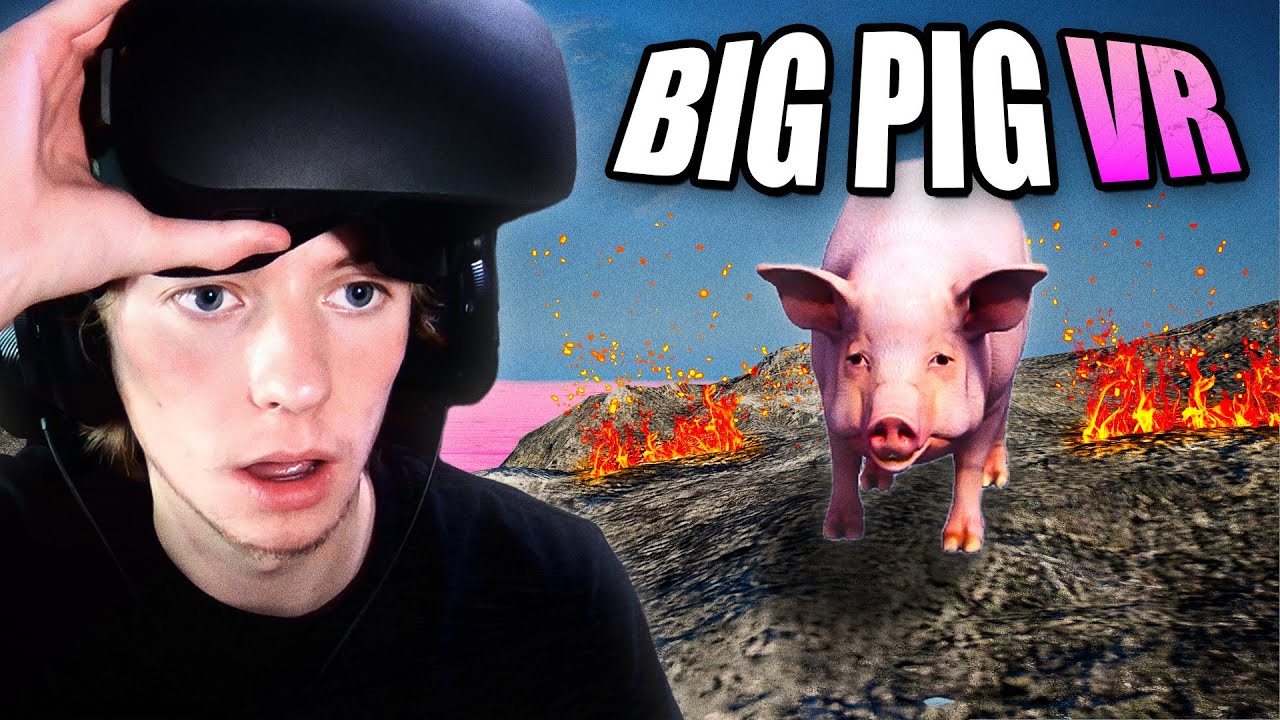 I Tried To Beat Big Pig Season 4 In VR (Actually Impossible)