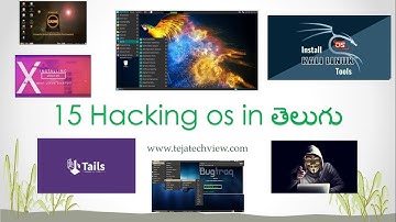 Top 15 Hacking os in Telugu 2018 | Top Linux os for hacking