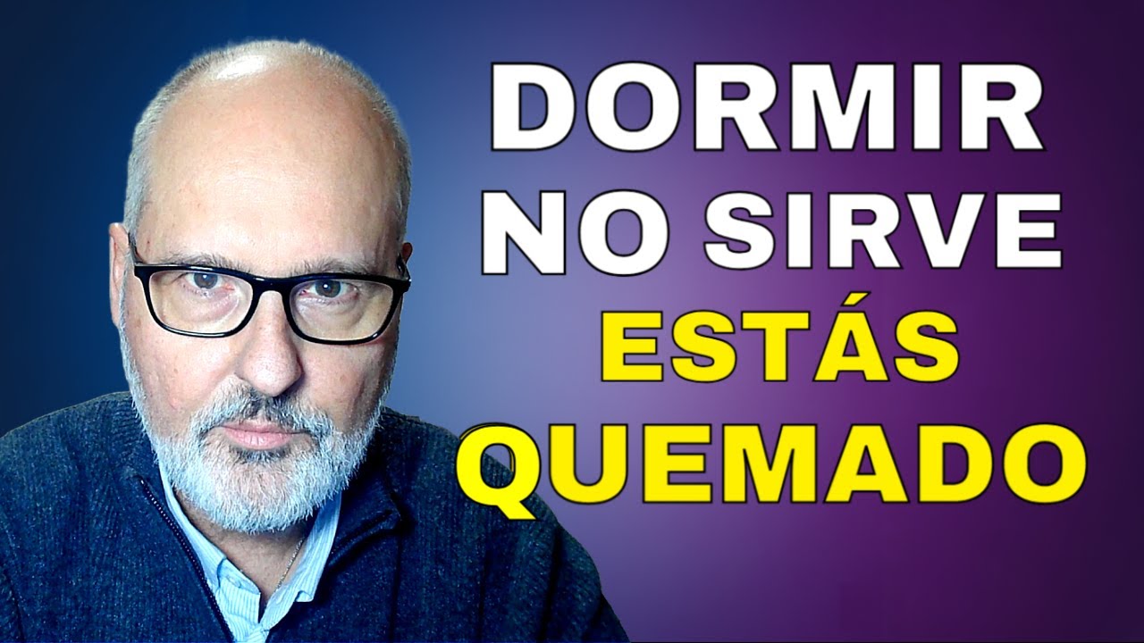 Por qué dormir no te quita el cansancio (La verdad del Burnout)