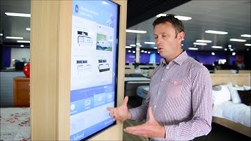AOPEN Case study: Interactive digital signage, Bedshed