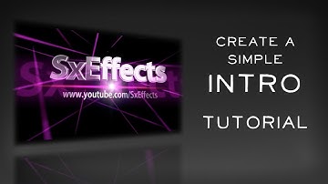 Create a Simple Intro | Free | Tutorial | Flixpress
