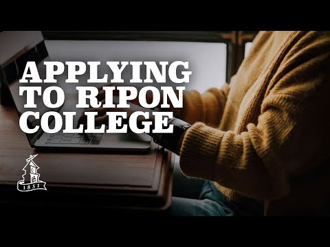 Applying to Ripon College