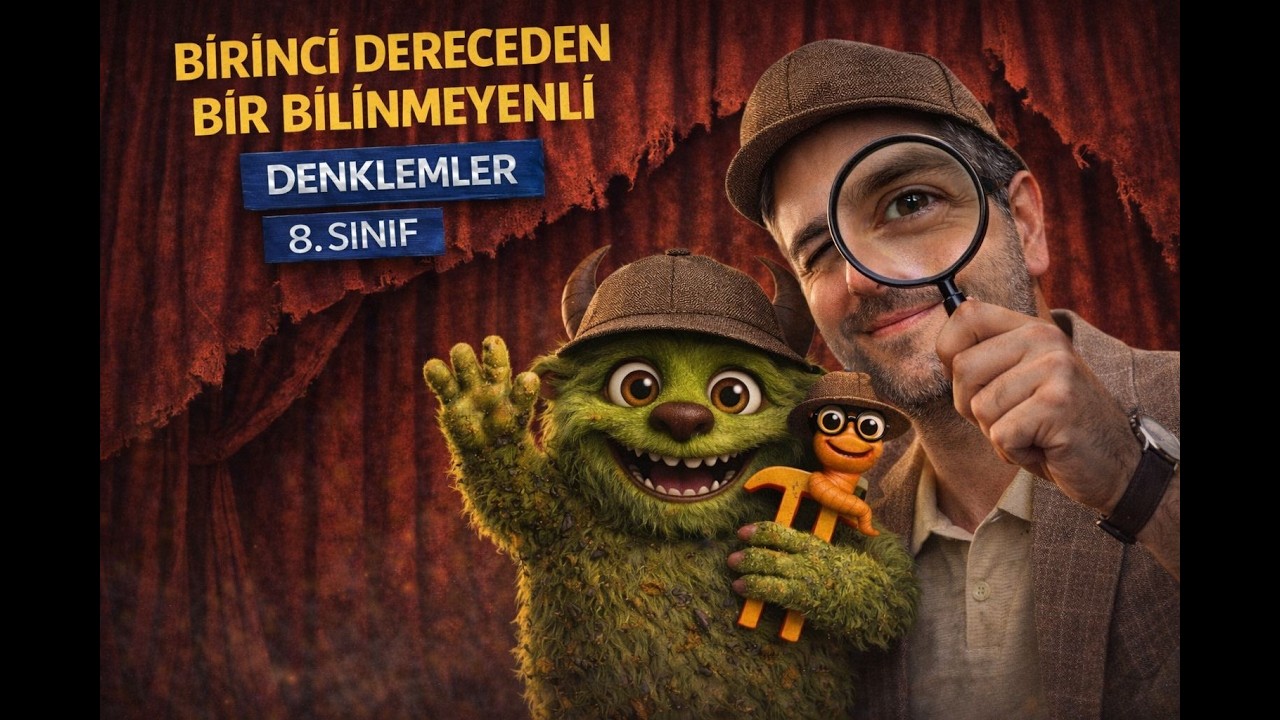 Birinci Dereceden Bir Bilinmeyenli Denklemler l Ozan Alper ile 8.Sınıf Matematik