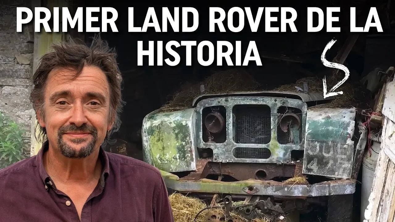 Richard Hammond y el hallazgo más legendario 😲 el primer Land Rover ...