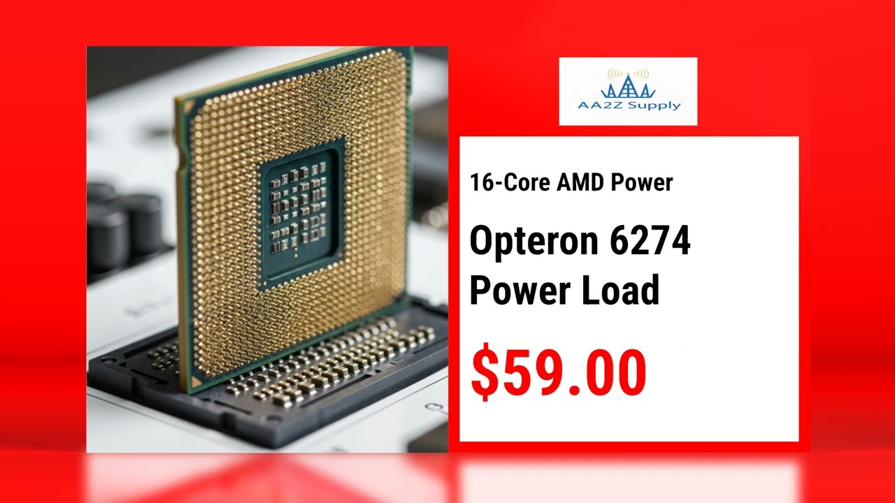 AMD OS6274WKTGGGUWOF Opteron Hexadeca-Core Processor AA2Z Inc Canada video