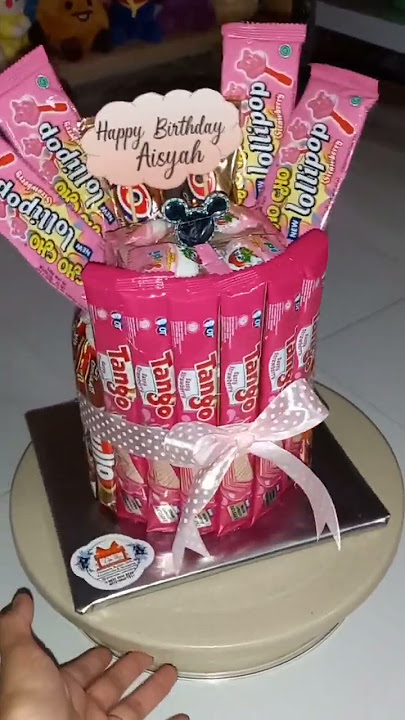DIY SNACK CAKE ULTAH UANG TARIK #snackcake #buketsnack #agustusan