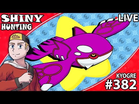 SHINY KYOGRE HUNTING LIVE IN POKEMON ULTRA MOON | FIRST STREAM BACK - SHINY KYOGRE HUNTING LIVE IN POKEMON ULTRA MOON | FIRST STREAM BACK