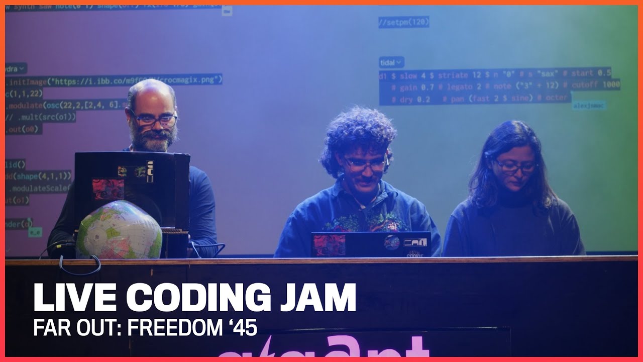 Live Coding Jam - Sunntack, Lil’ Bleep, Eerieear & Lina Bautista | Far Out Podcast