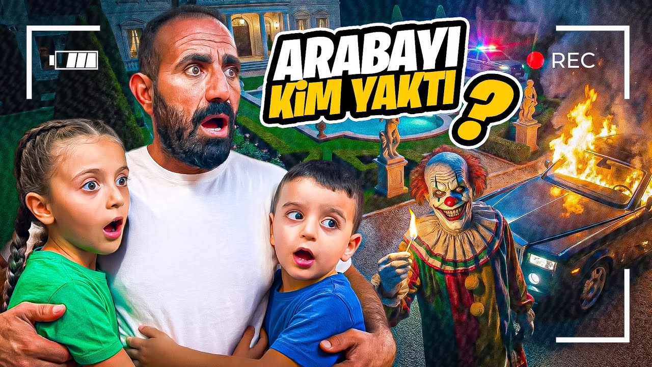 POYRAZ ELİF YANGIN VAR ARABAMIZ YANIYOR!!