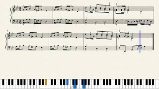 바흐 폴로네이즈 G minor | Bach - Polonaise in G minor, BWV Anh. 125