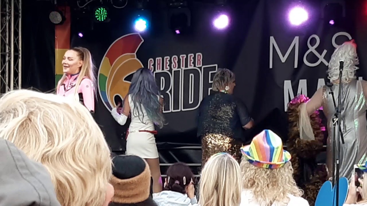 Whigfield at Chester Pride September 2019