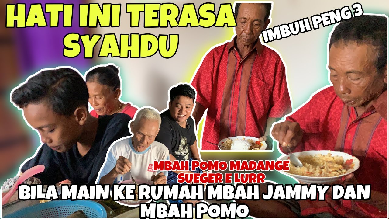 SEGO JAGUNG JANGAN TERONG IWAK LAUT MBAH POMO KALAB