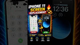 iPhone 11 screen fix 😱🔥💫 #iphone11 #phonerepair #shorts #youtubeshorts #shortvideo #viral