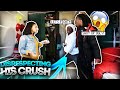 DISRESPECTING MY FRIENDS CRUSH IN FRONT OF HIM TO SEE HOW HE WOULD REACT!! *HE WANTED TO FIGHT*