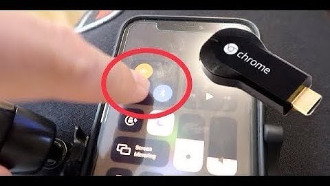 EASY FIX - When you need to connect 1st gen Chromcast...