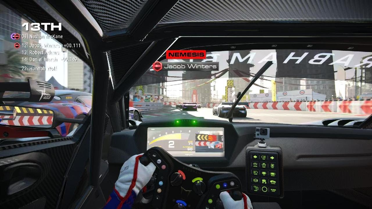 GRID Legends - Dubai cockpit gameplay (hard)